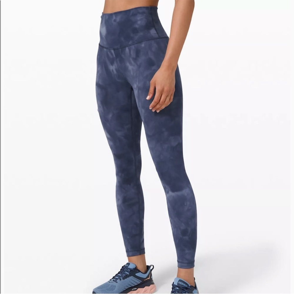 lululemon athletica Wunder Train High-Rise Tight 25" in Diamond Dye